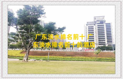 广东淡水排名前十 广东淡水排名前十的酒店